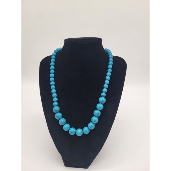 unbranded Jewelry - Faux Turquoise Beaded Necklace Country Southwestern